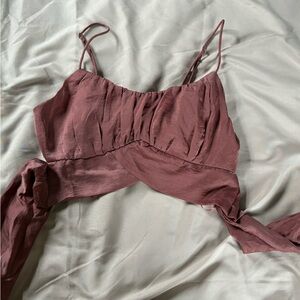 Altar’d State Tie Back Crop Tank